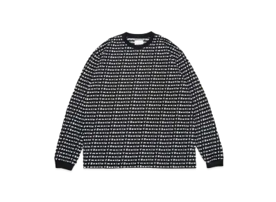 BOW WOW BEATLE MANIA LOVE JACQUARD LS "BLACK"