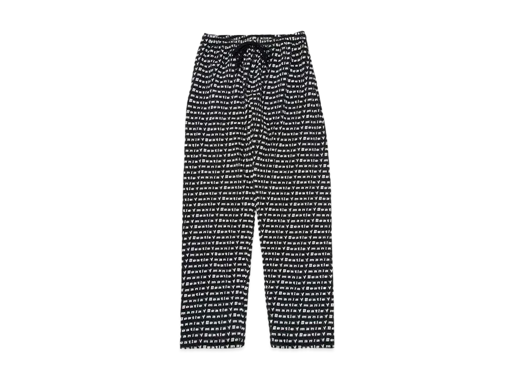 BOW WOW BEATLE MANIA LOVE JACQUARD PANTS "BLACK"