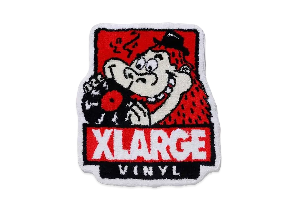XLARGE THE VINYL MONSTER LOGO RUG "White"