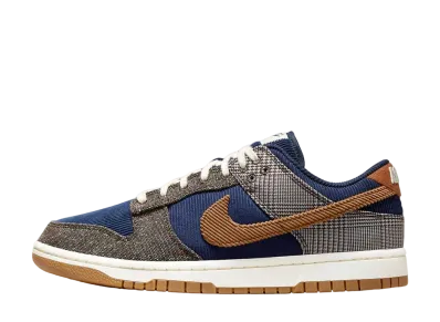 ナイキ ダンク ロー PRM "ミッドナイトネイビー アンド バロックブラウン"