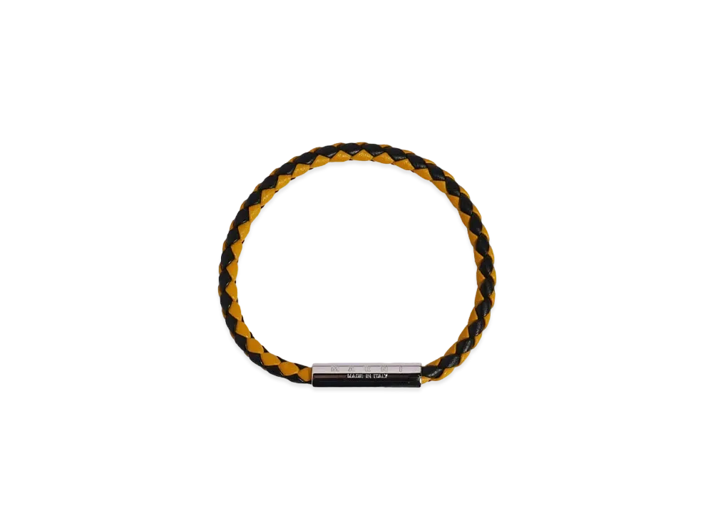 MARNI LEATHER BRACELET "SUN/BLACK"