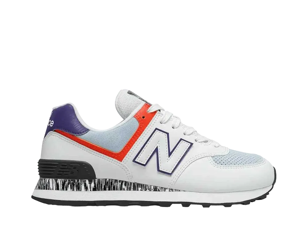 ニューバランス ウィメンズ 574 "ホワイト/ゴーストペッパー"