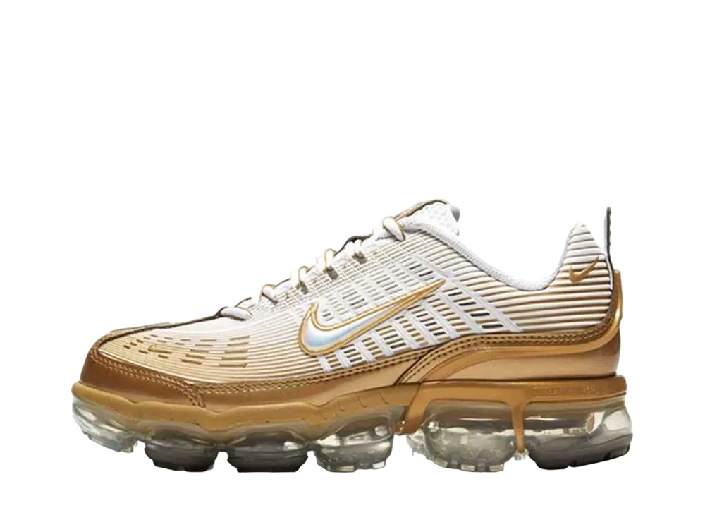 Nike Women's Air Vapormax 360 "White/Metallic Gold/Black"