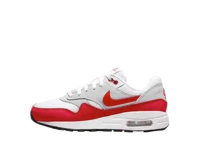 Nike GS Air Max 1 "Neutral Grey/White/Black/University Red"