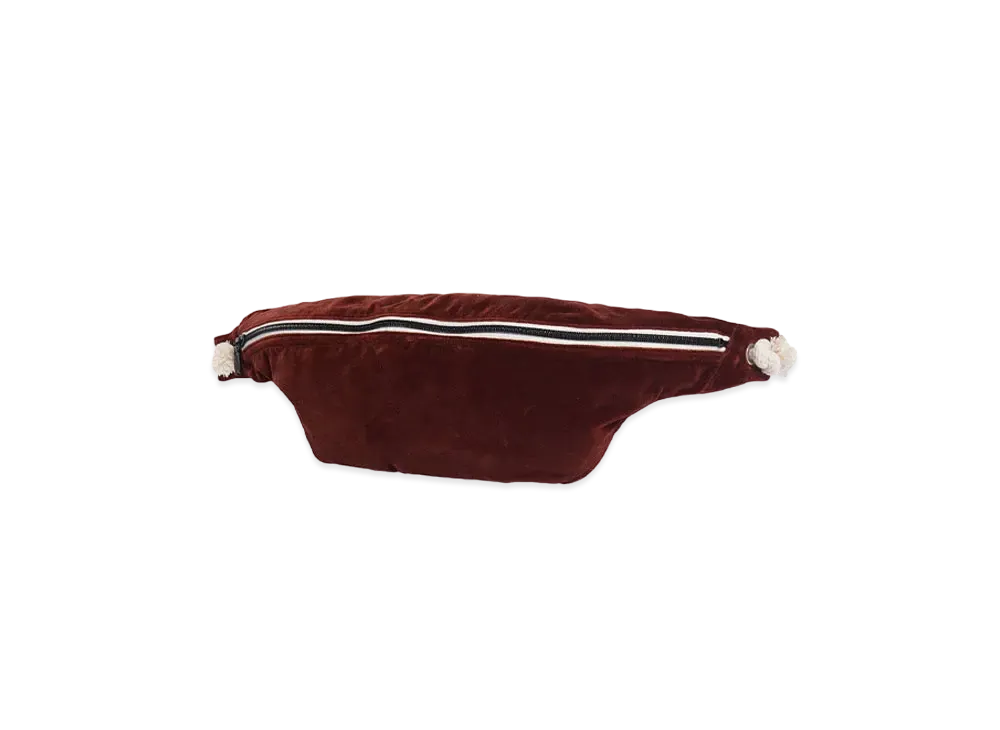 my beautiful landlet VELVET USED FINISH SHOULDER BAG"ENJ"