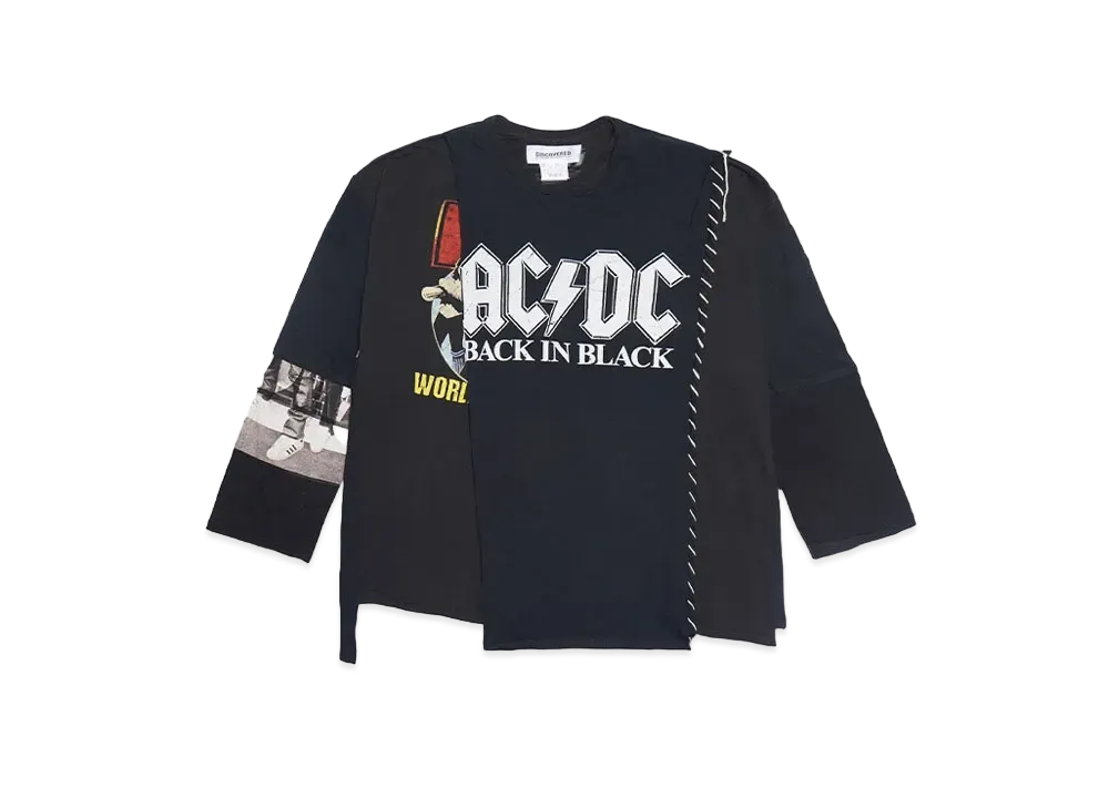 DISCOVERED HYPE DROP EXCLUSIVE I STHICH BAND L/S TEE "BLACK"