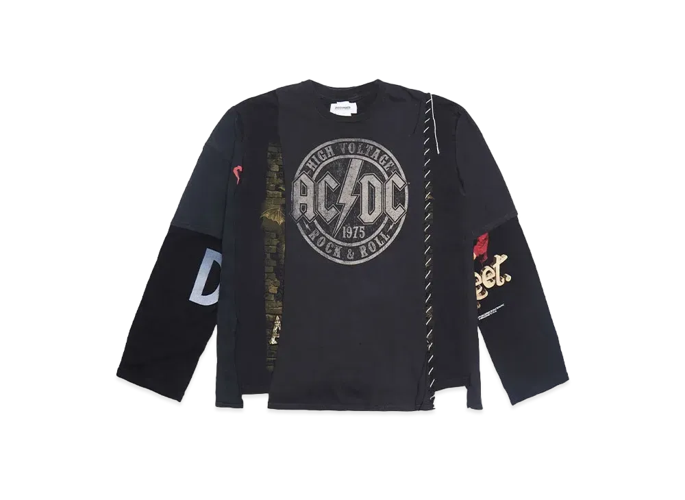 DISCOVERED HYPE DROP EXCLUSIVE I STHICH BAND L/S TEE "BLACK"