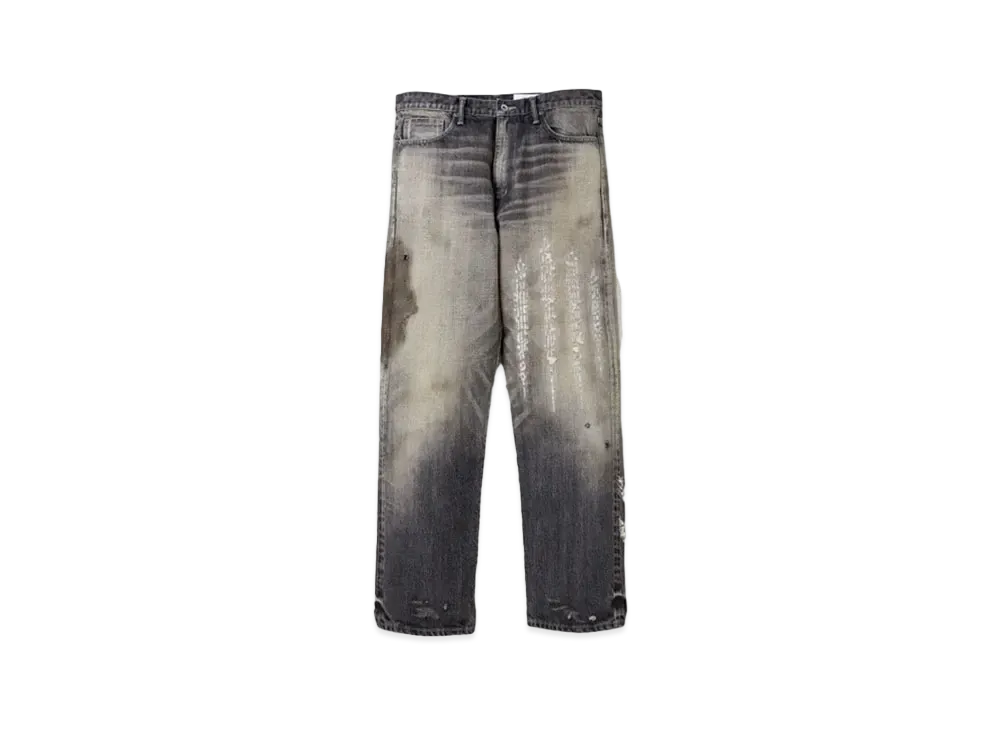 NEIGHBORHOOD x CLOT Savage Denim DP Basic Pants "Black"