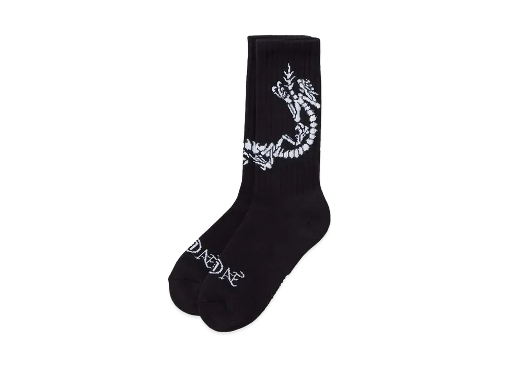 NEIGHBORHOOD x CLOT Socks "Black"