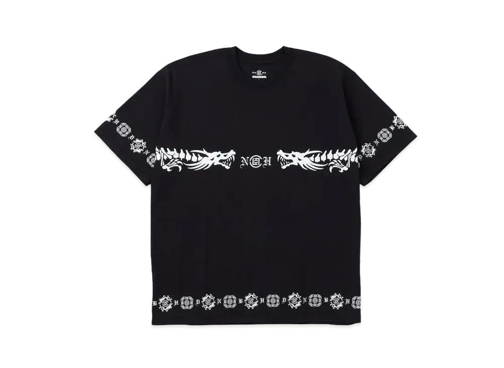 NEIGHBORHOOD x CLOT Tee SS "Black"