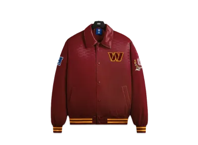 Kith x the NFL: Commanders Satin Bomber Jacket "Prompt"