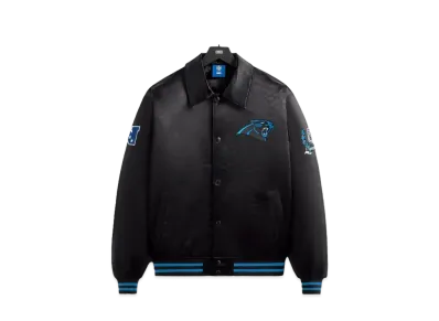 Kith x the NFL: Panthers Satin Bomber Jacket "Black"