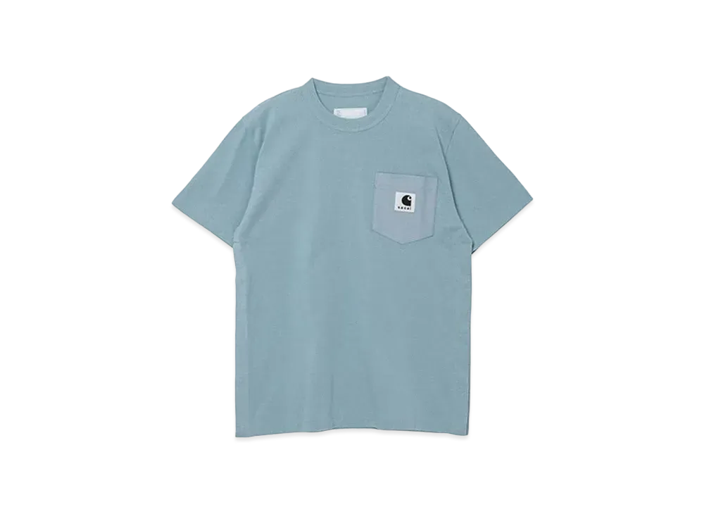 カーハート WIP x サカイ Tシャツ "ライト ブルー"