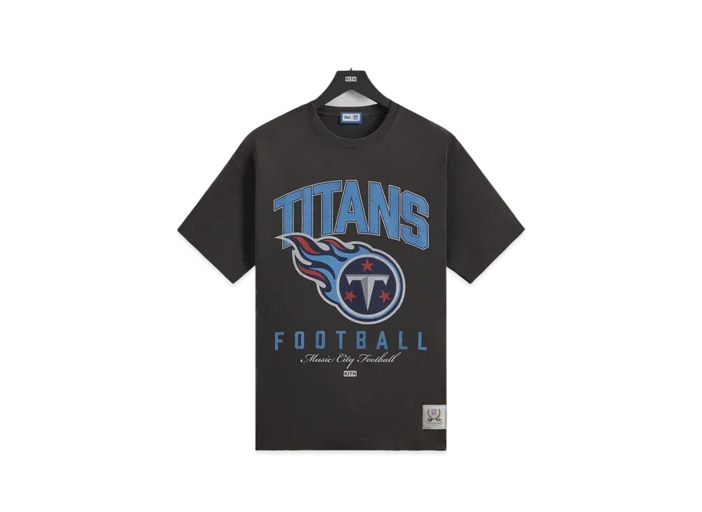 Kith x the NFL: Titans Vintage Tee "Black"