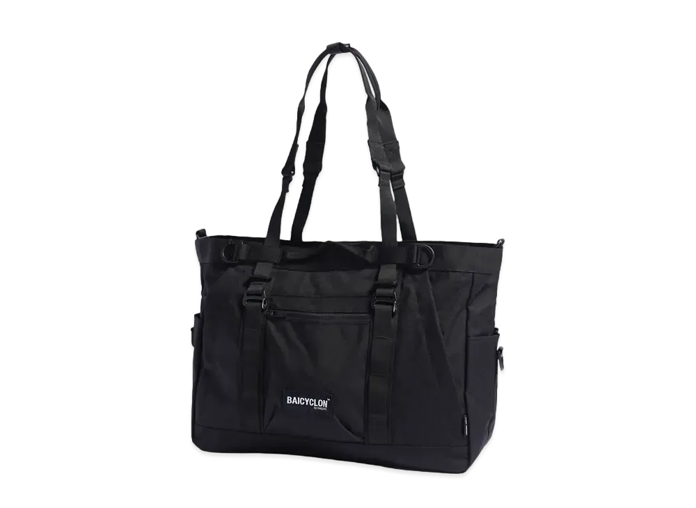 BAICYCLON by bagjack TOTE BAG "BLACK"