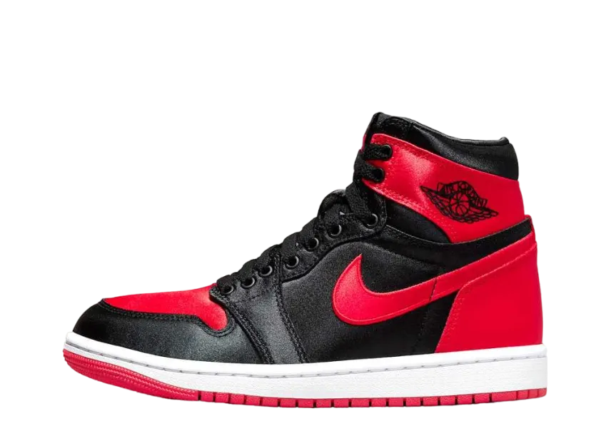 NIKE★Jordan1 Retro High ジョーダン1 Satin Bred 送関込 Nike Women's Air Jordan 1 Retro High OG