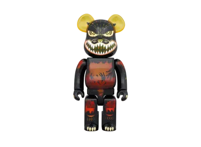 Bearbrick Godzilla VS Destroyer version Godzilla (Meltdown: Clear Yellow Ver.) 400%