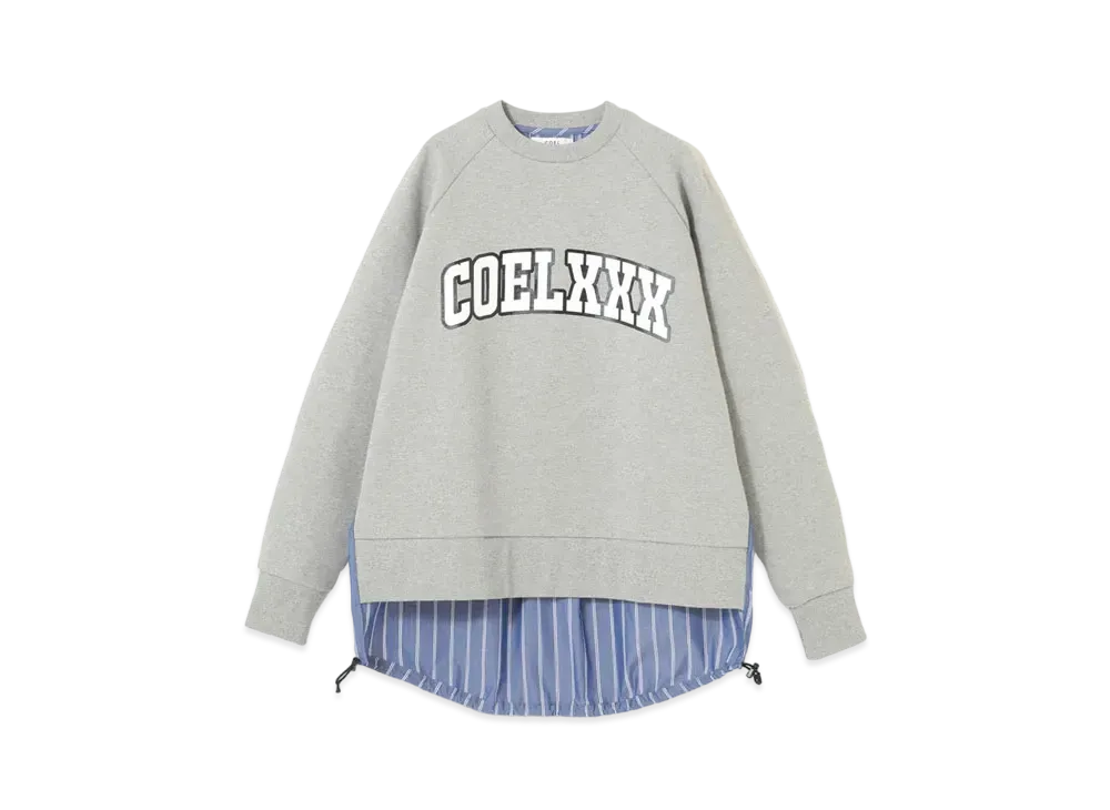 GOD SELECTION XXX x COEL Docking Pullover "Gray"