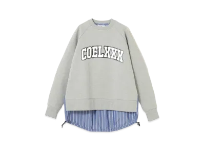 GOD SELECTION XXX x COEL Docking Pullover "Gray"