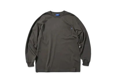 Lafayette SOLID POCKET L/S TEE "BLACK"