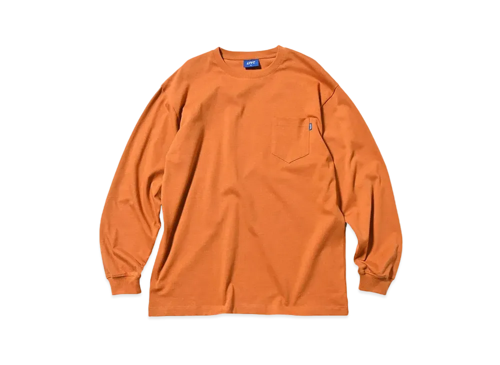Lafayette SOLID POCKET L/S TEE "MUSTARD"