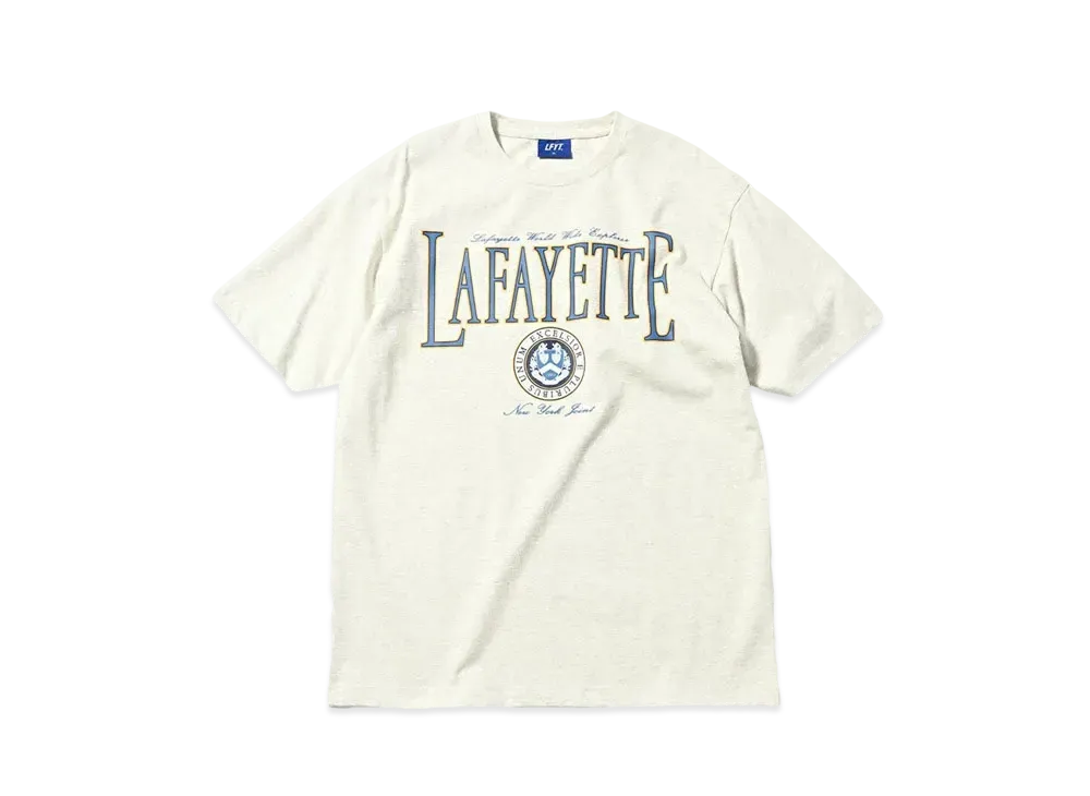 Lafayette LAFAYETTE COAT OF ARMS TEE "ASH"