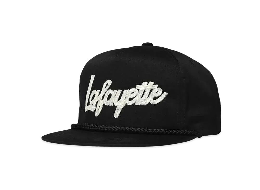 Lafayette 5 PANNEL GOLFER CAP "BLACK"