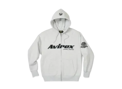 PALACE Avirex Zip Hood "Gray Marl"