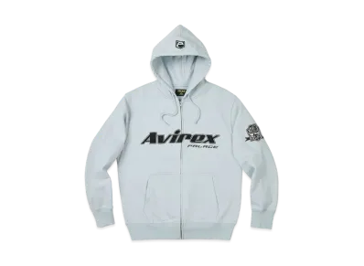PALACE Avirex Zip Hood "Chill Blue"