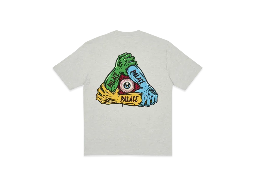 PALACE Arms T-Shirt "Gray Marl"