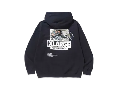 XLARGE x Dragon76 Hoodie "Black"