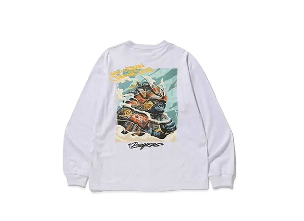 XLARGE x Dragon76 Neo Urban Chronicles L/S Tee "White"