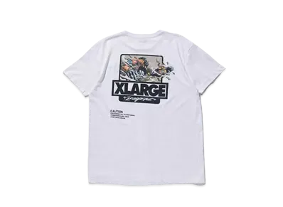 XLARGE x Dragon76 S/S Tee "White"