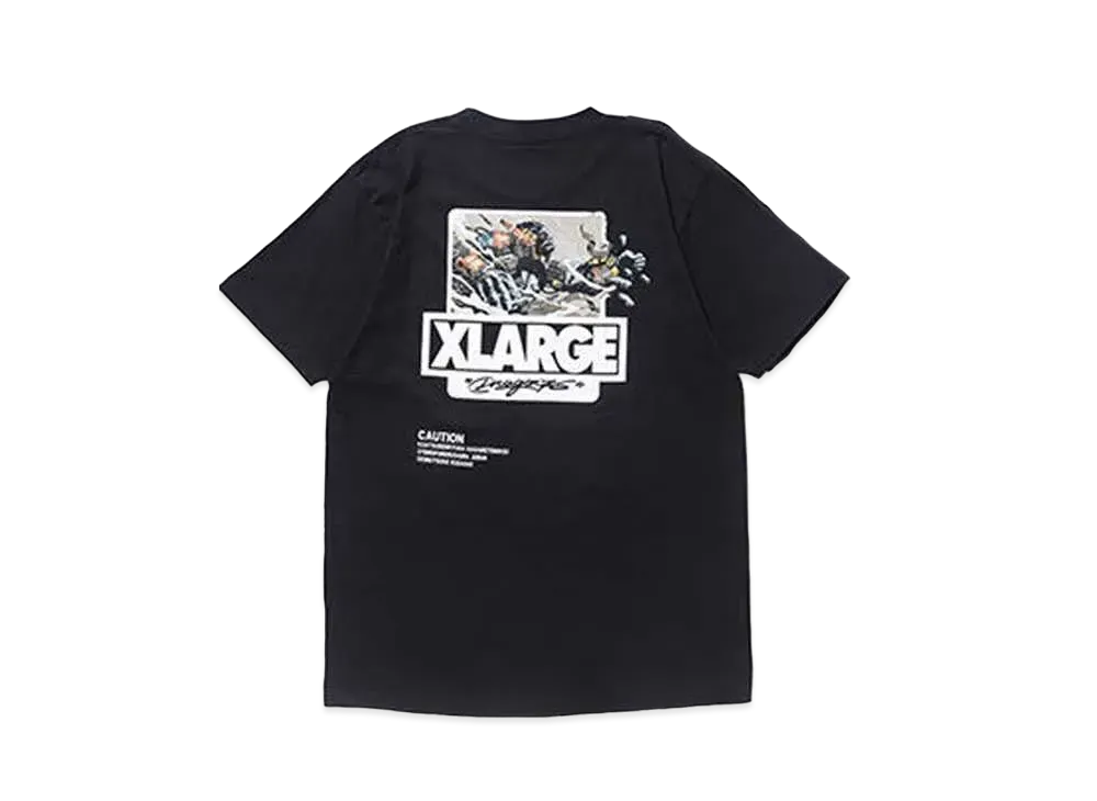XLARGE x Dragon76 S/S Tee "Black"