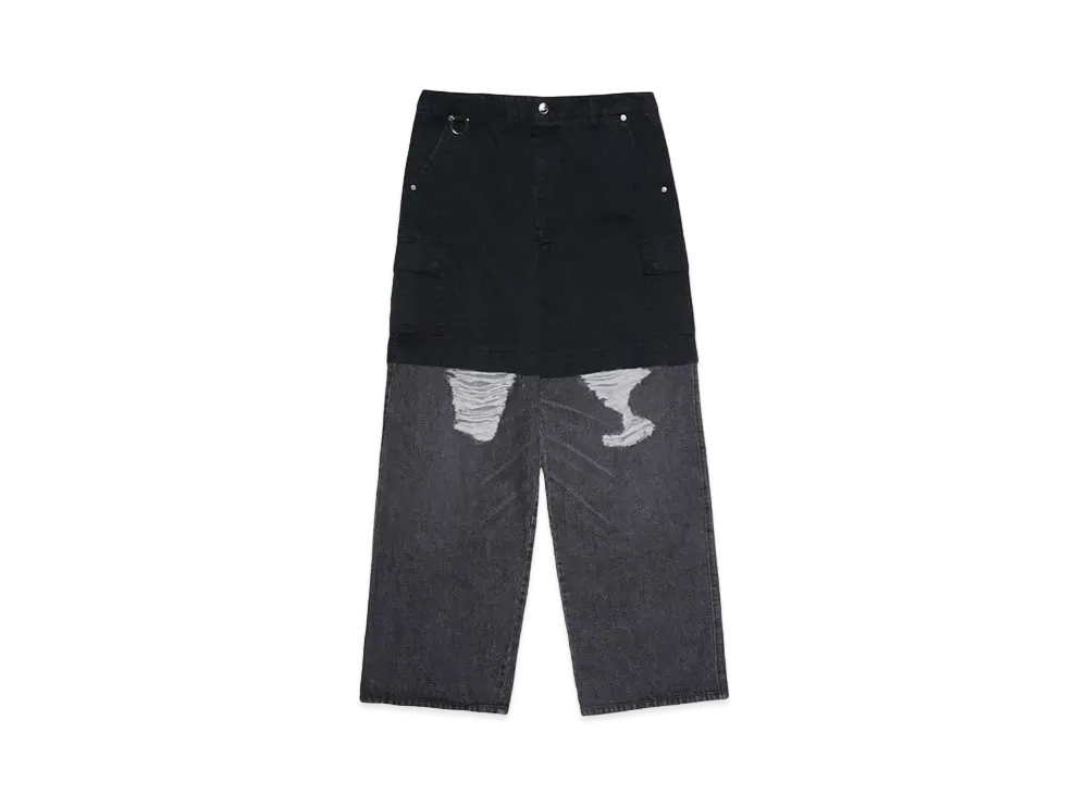 SKINS CARGO DOCKING PANTS "BLACK"