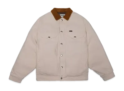 Supreme / Schott Canvas Down Trucker Jacket "Natural"