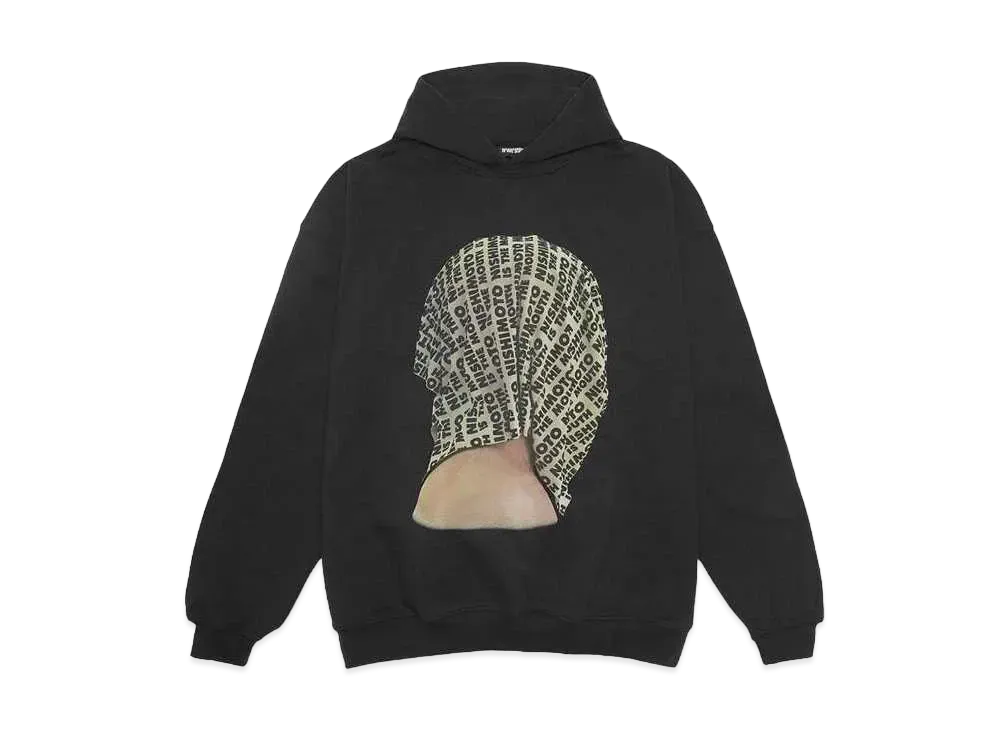 NISHIMOTO IS THE MOUTH BELIEVER FC SWEAT HOODIE "BLACK"