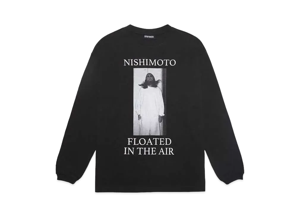 NISHIMOTO IS THE MOUTH FLOAT L/S TEE "BLACK"