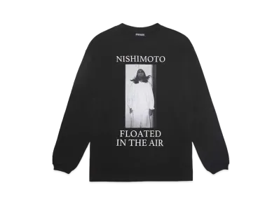 NISHIMOTO IS THE MOUTH FLOAT L/S TEE "BLACK"