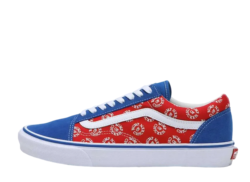 ミュージシャン BUMP OF CHICKEN VANS OLDSKOOL (BLUE/RED) BUMP OF CHICKEN × Vans Old Skool