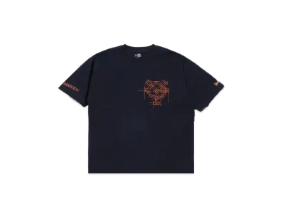 NEW ERA x TAKAHIROMIYASHITATheSoloist. Cotton Short Sleeve T-Shirt Yomiuri Giants "Black/Orange"