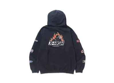 XLARGE x HIGH COMPANY Pullover Hooded Sweat "Black"