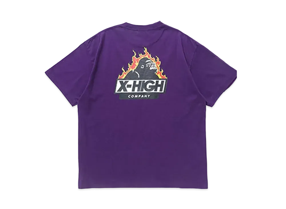XLARGE x HIGH COMPANY X-High OG S/S Tee "Purple"