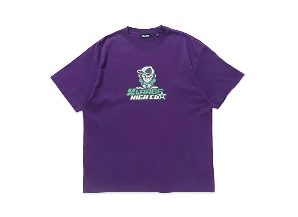 XLARGE x HIGH COMPANY Lil Monkey S/S Tee "Purple"