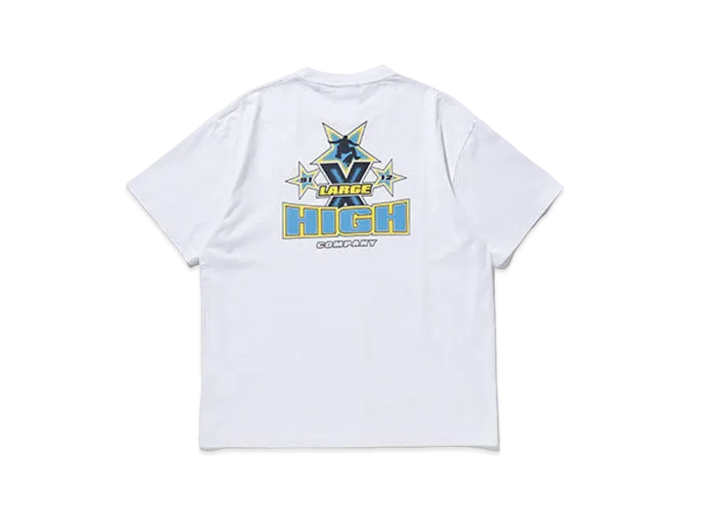 XLARGE x HIGH COMPANY Star Logo S/S Tee "White"