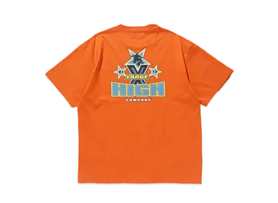 XLARGE x HIGH COMPANY Star Logo S/S Tee "Orange"