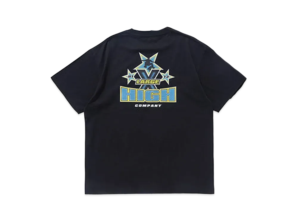 XLARGE x HIGH COMPANY Star Logo S/S Tee "Black"