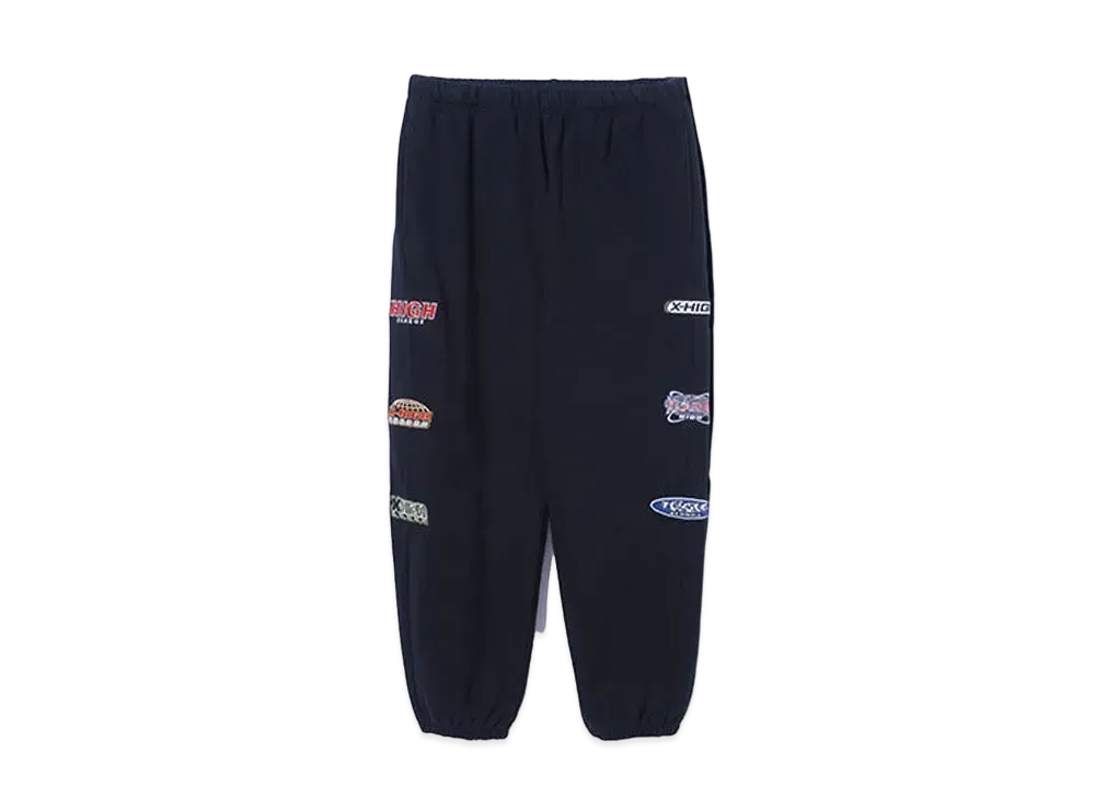 XLARGE x HIGH COMPANY Sweat Pants "Black"