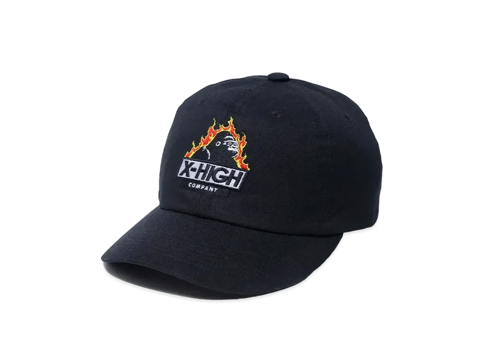 XLARGE x HIGH COMPANY 6Panel Cap "Black"