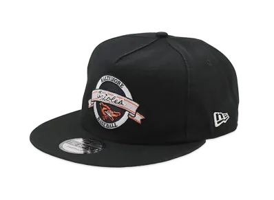 NEW ERA x THE CAP The Golfer Banner Script Pack Baltimore Orioles "Black"